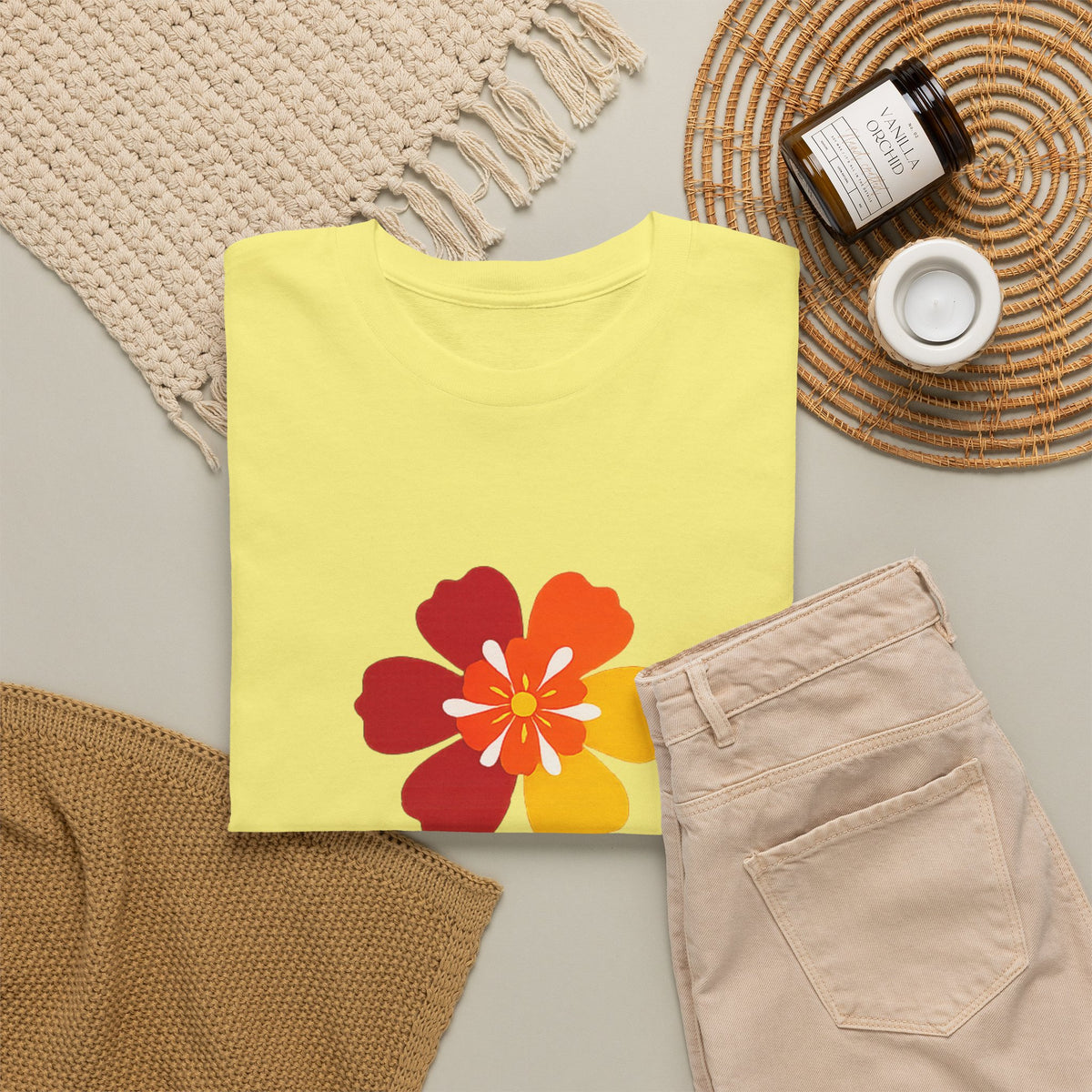 Berkeley Retro Spring Floral Script Tee