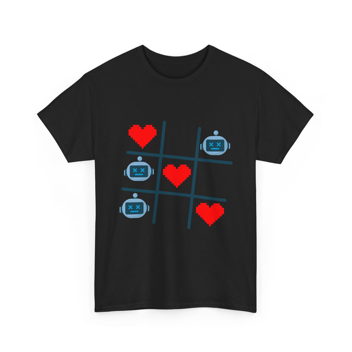 Robots vs Hearts T-Shirt