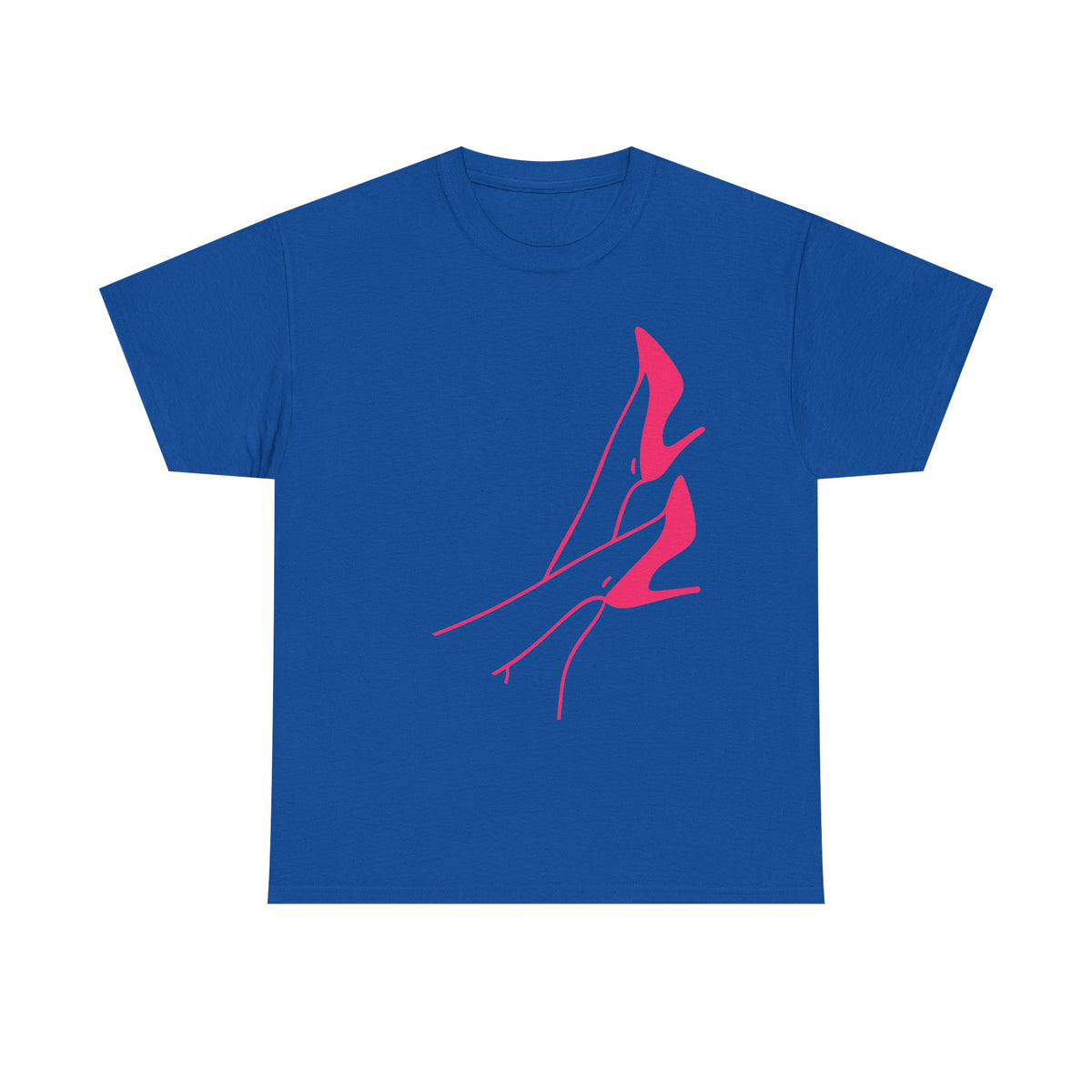Red High Heel Silhouette T-Shirt