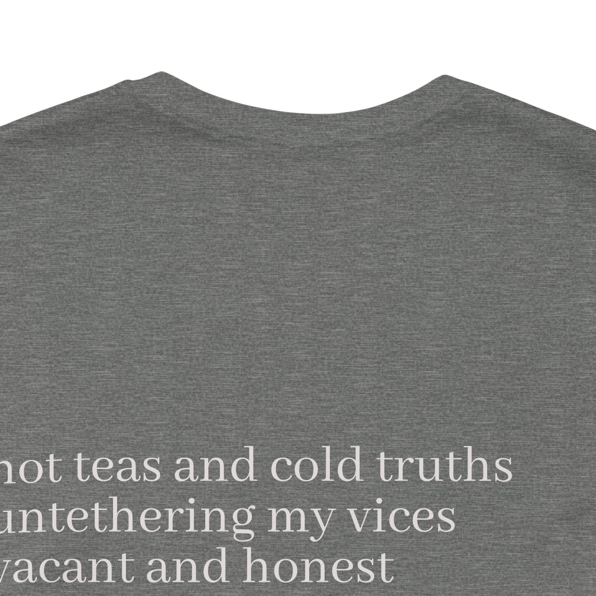 Love Me - (tanka)  | Wearable Literature Tee