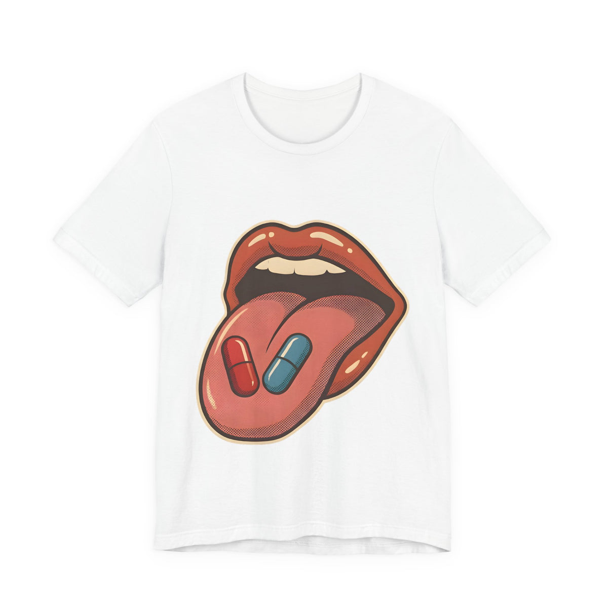 Pill Pop Matrix Art T-Shirt