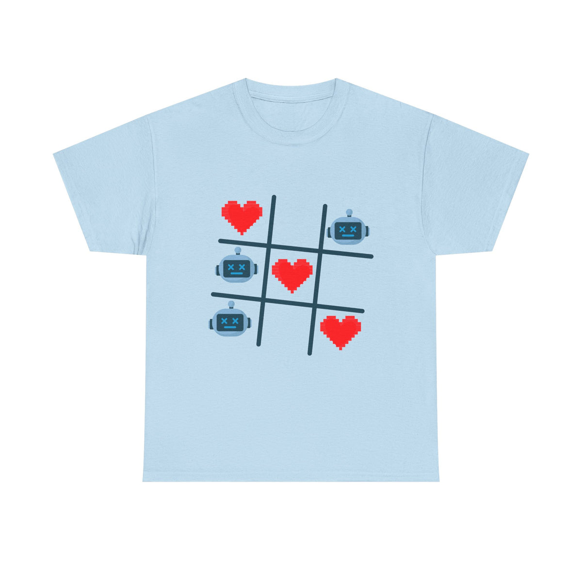 Robots vs Hearts T-Shirt