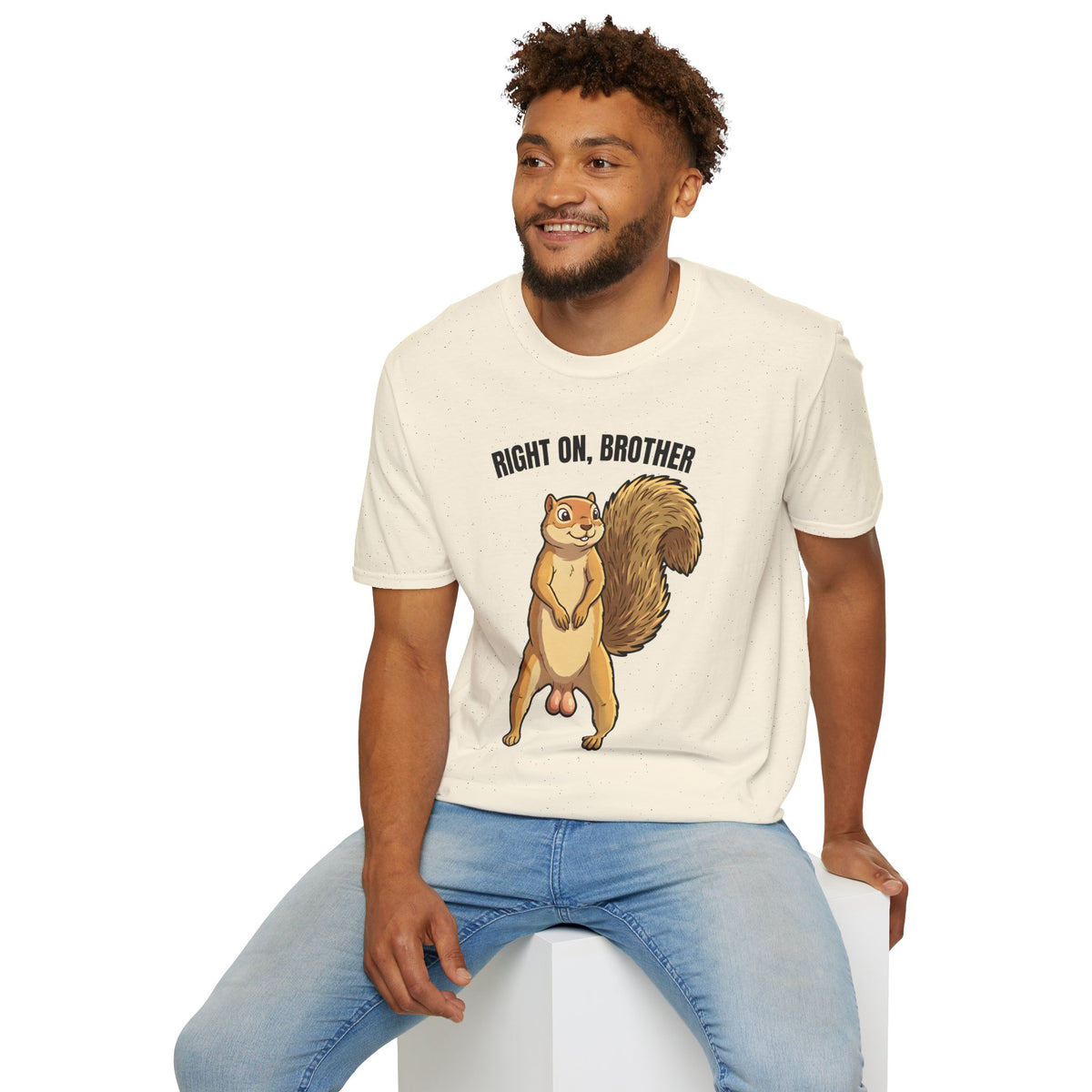 Right On Brother Squirrel T-Shirt