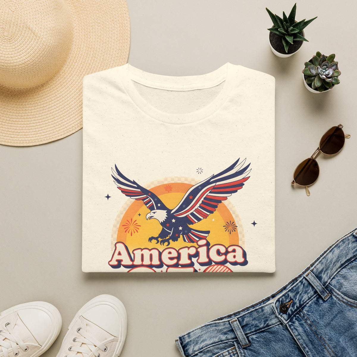 American Eagle 250 Stars T-Shirt