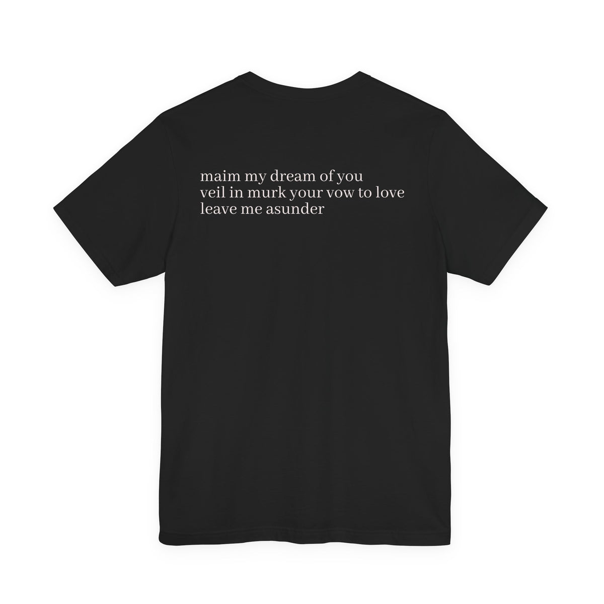 Submission - (haiku)  | Wearable Literature Tee