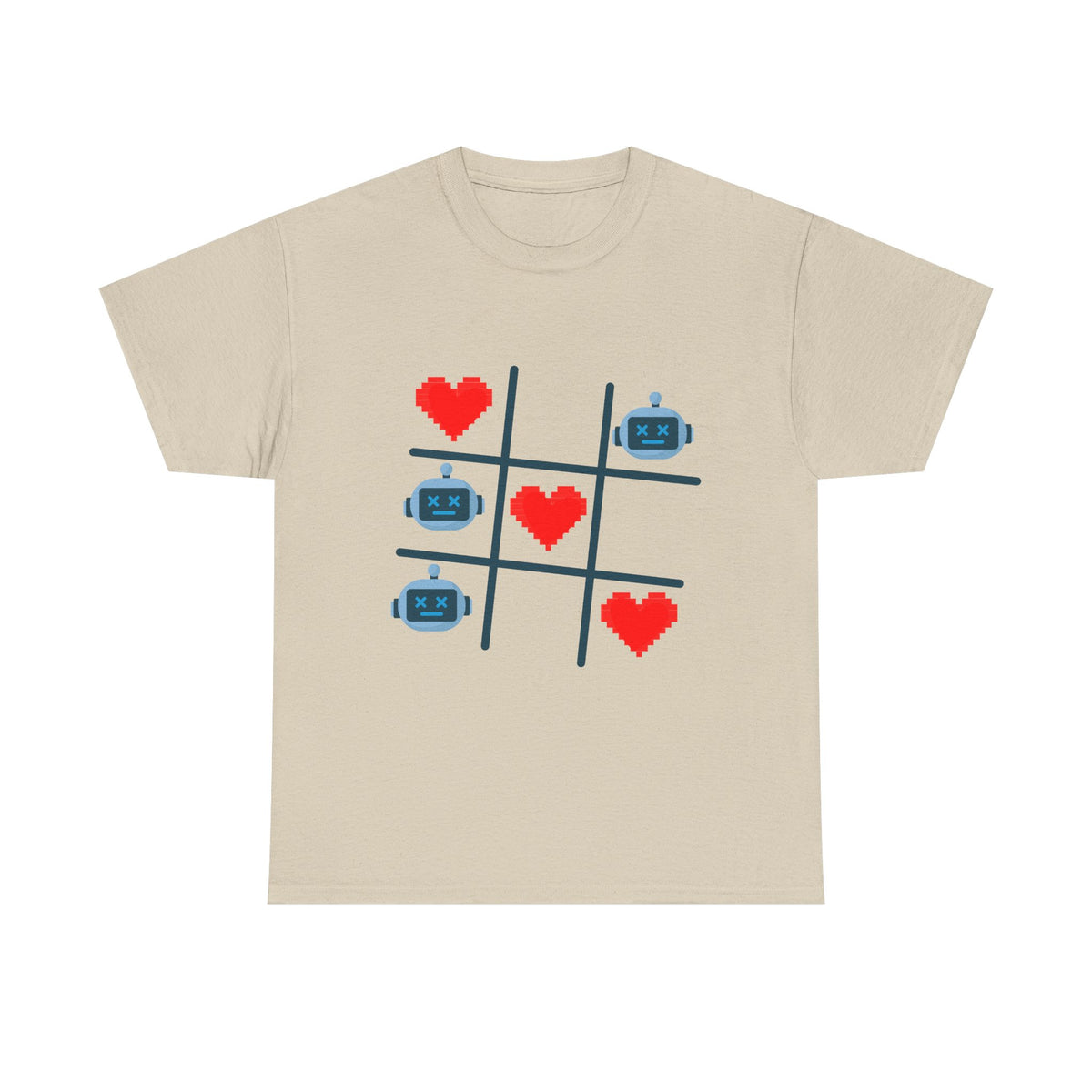 Robots vs Hearts T-Shirt