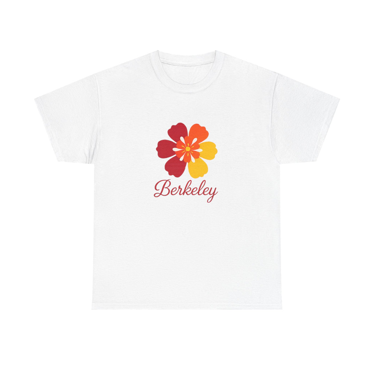 Berkeley Retro Spring Floral Script Tee