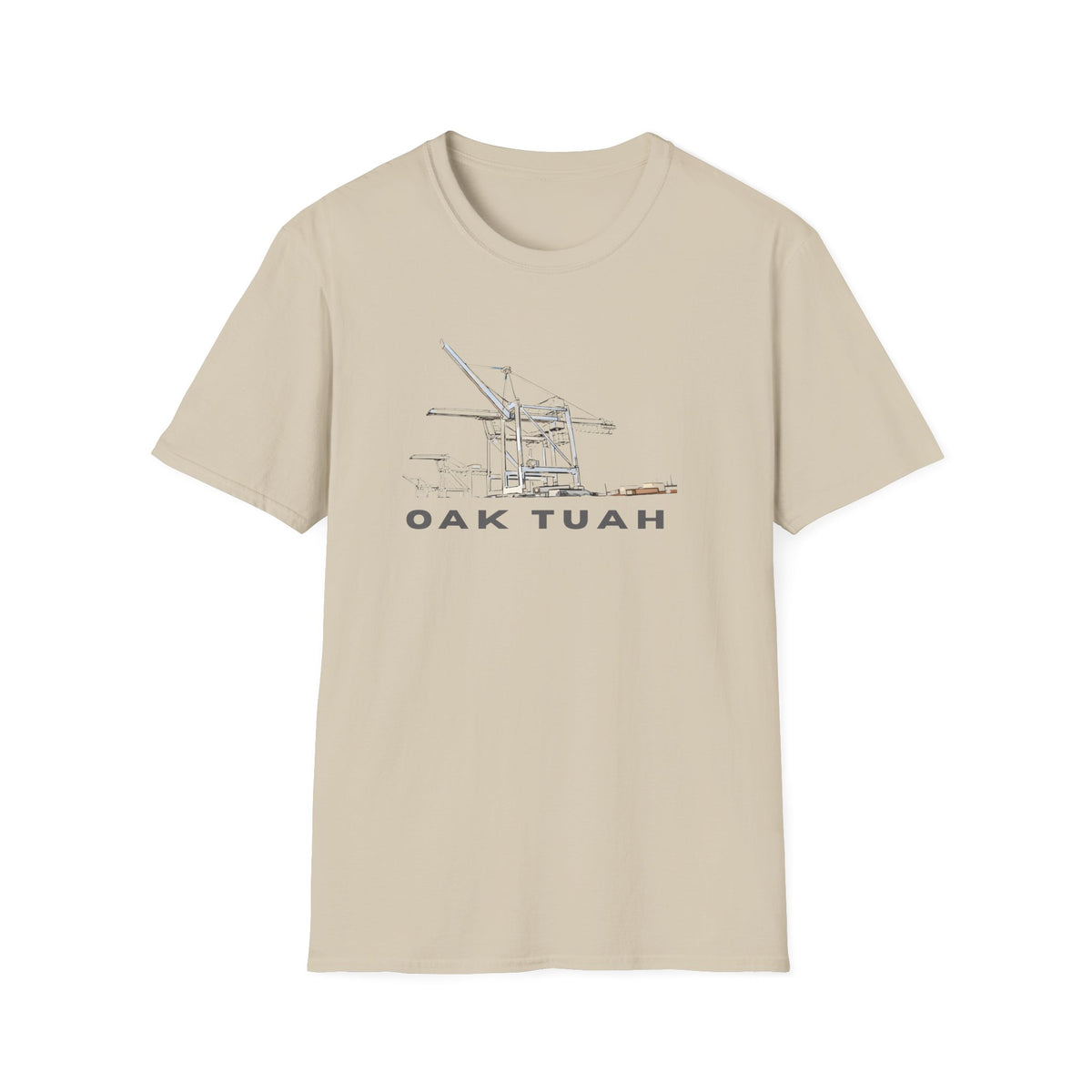 Oak Tuah Crane Sketch T-Shirt