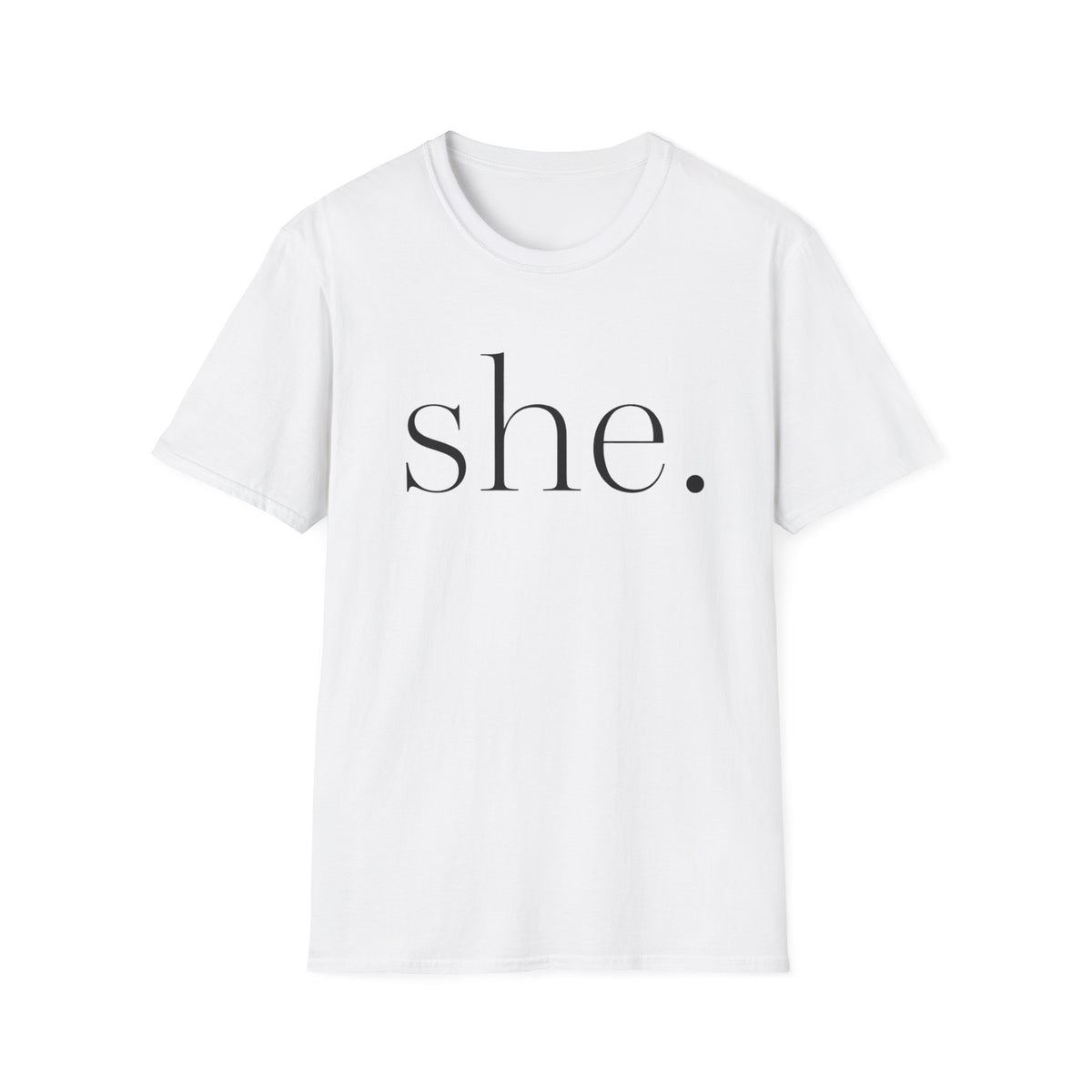 Minimalist Feminine Statement T‑Shirt