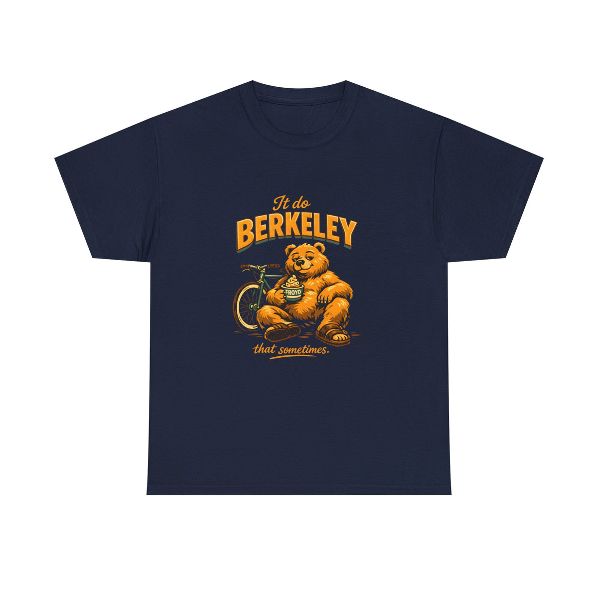 Berkeley Bear Vintage Graphic Tee — "I’d be Berkeley (that sometimes)"