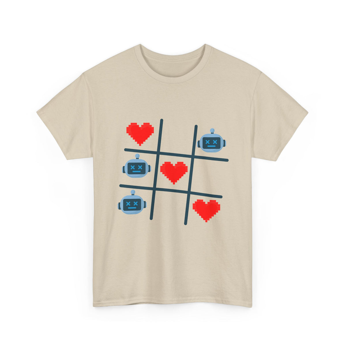 Robots vs Hearts T-Shirt