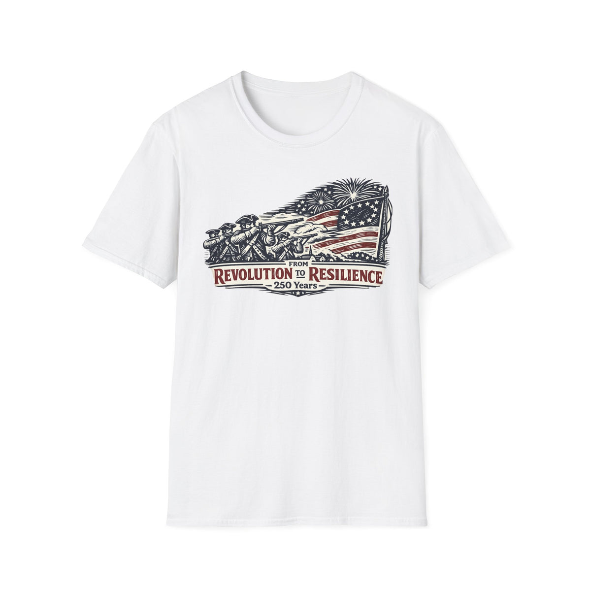 Revolution to Resilience T-Shirt | American 250