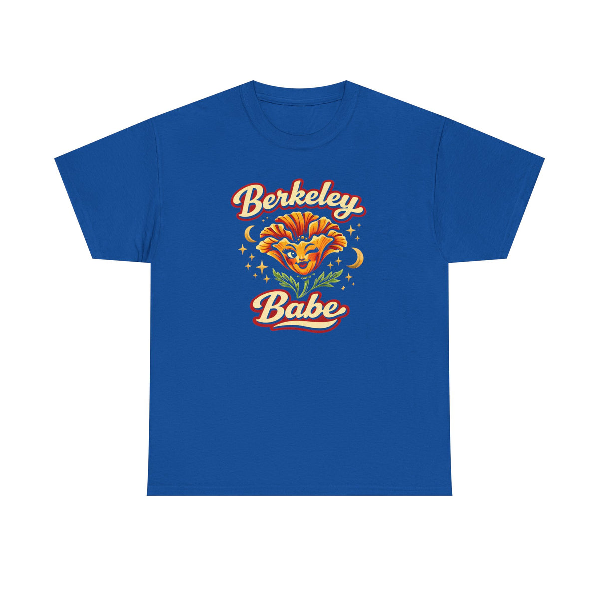 Berkeley Babe T-Shirt Retro Floral Tee