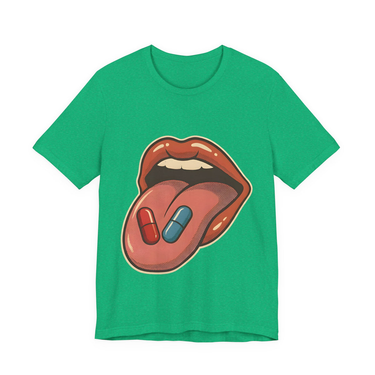Pill Pop Matrix Art T-Shirt