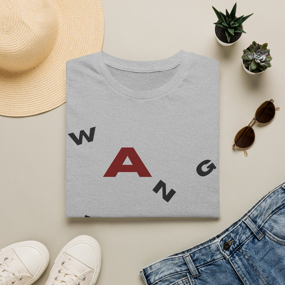 Wanghaf America First T-Shirt