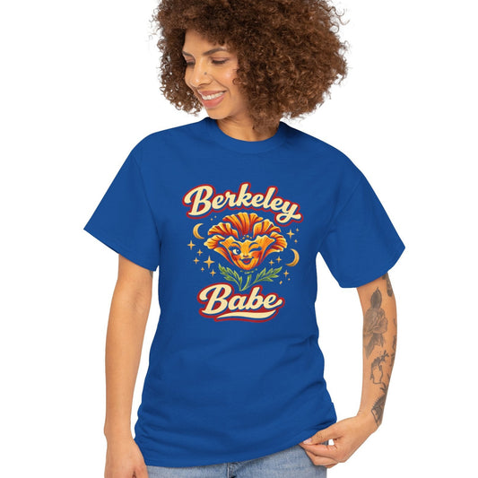 Berkeley Babe T-Shirt Retro Floral Tee