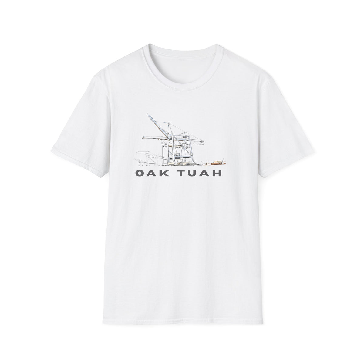 Oak Tuah Crane Sketch T-Shirt