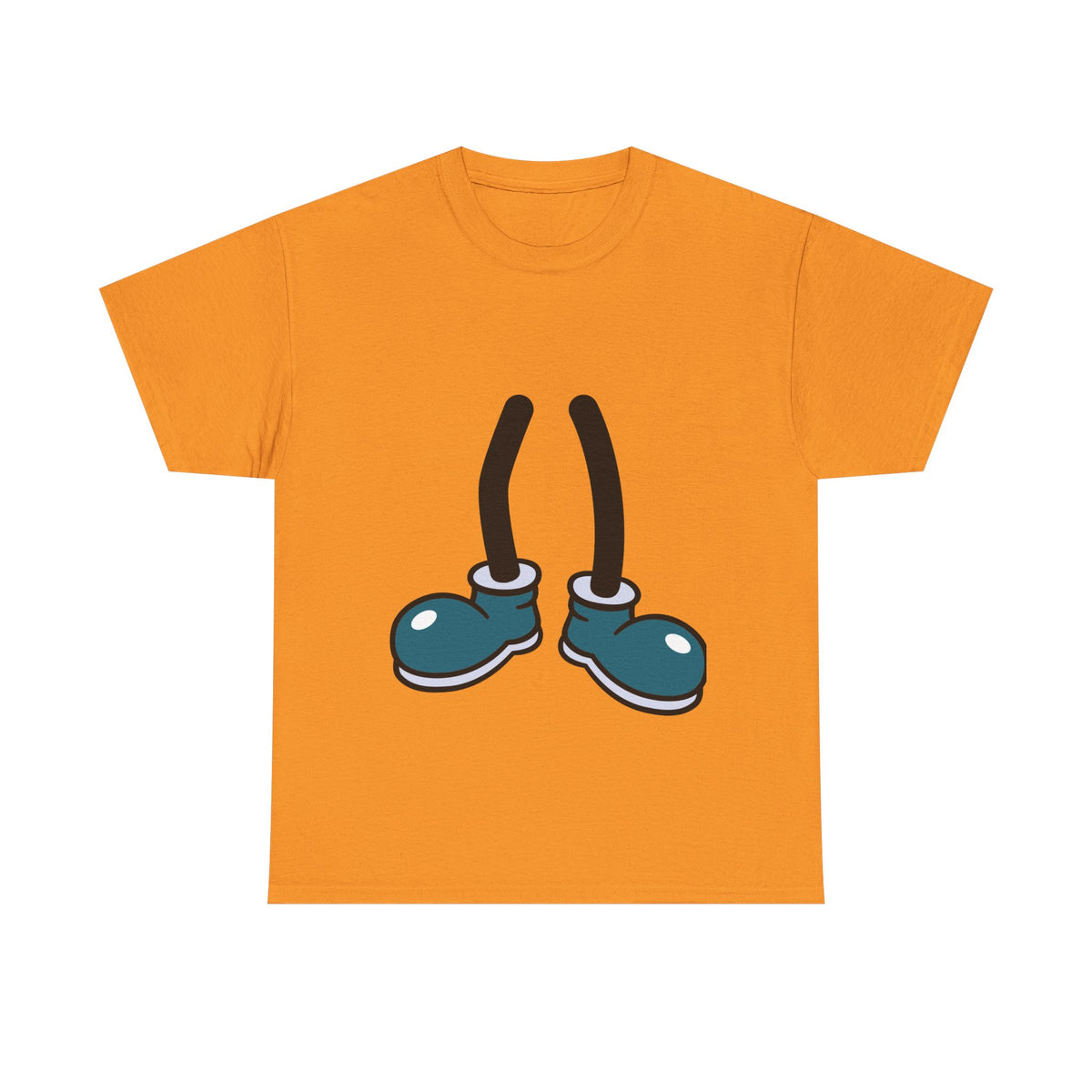 Blue Cartoon Shoes T-Shirt