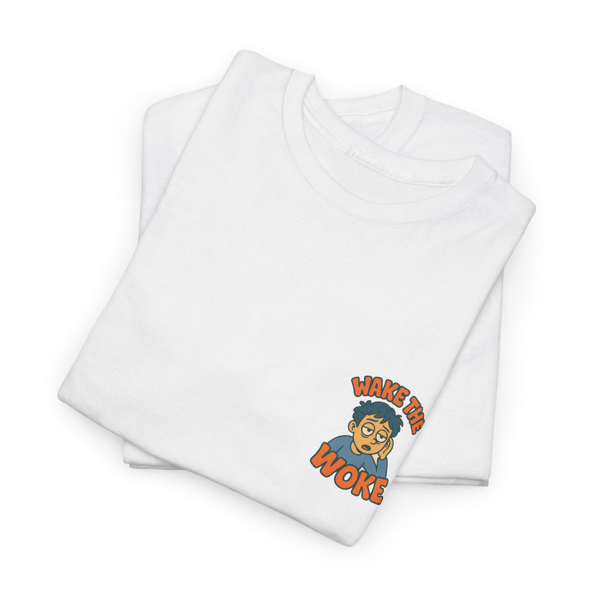 Wake The Woke Political Satire Tee