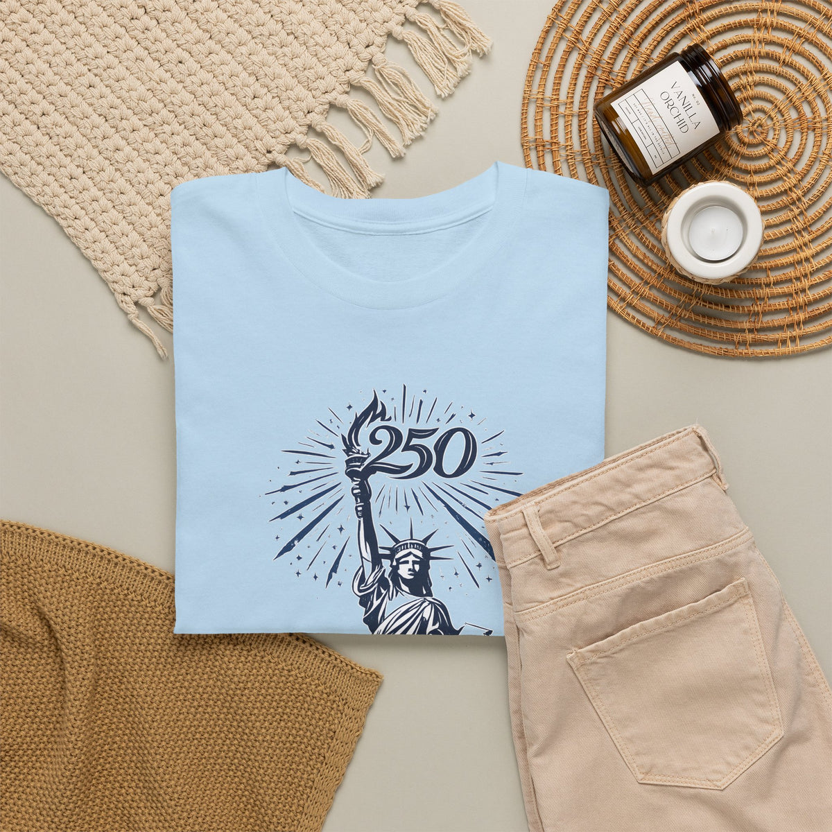 Liberty Statue 250th Anniversary T-Shirt