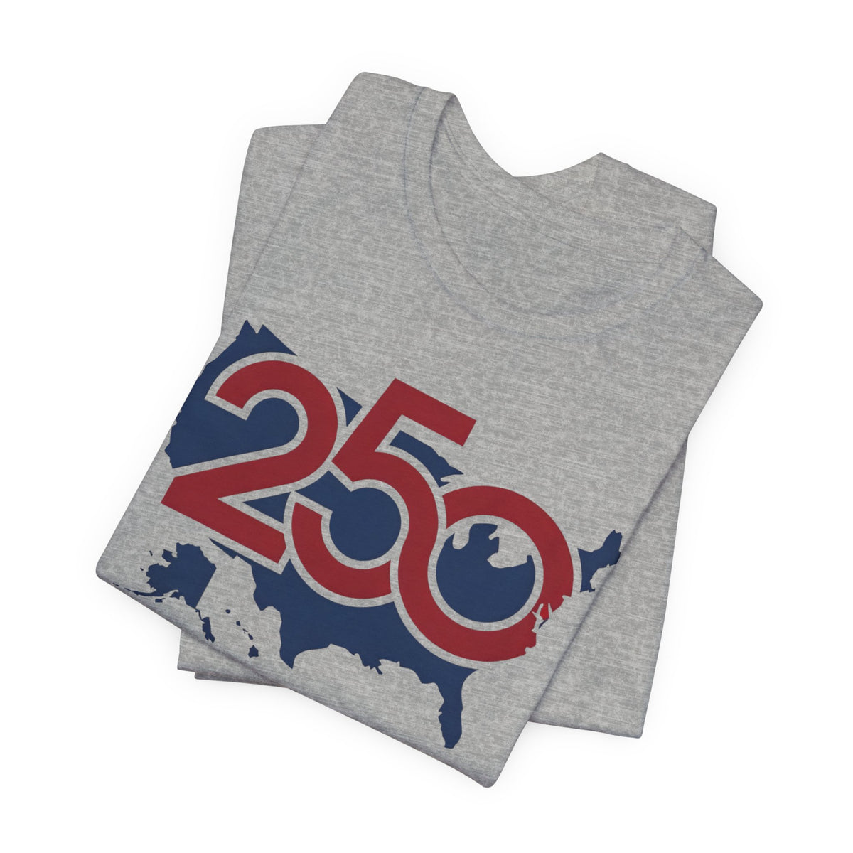 250 USA map T-Shirt