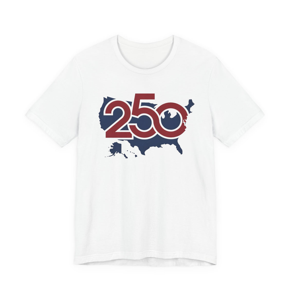 250 USA map T-Shirt