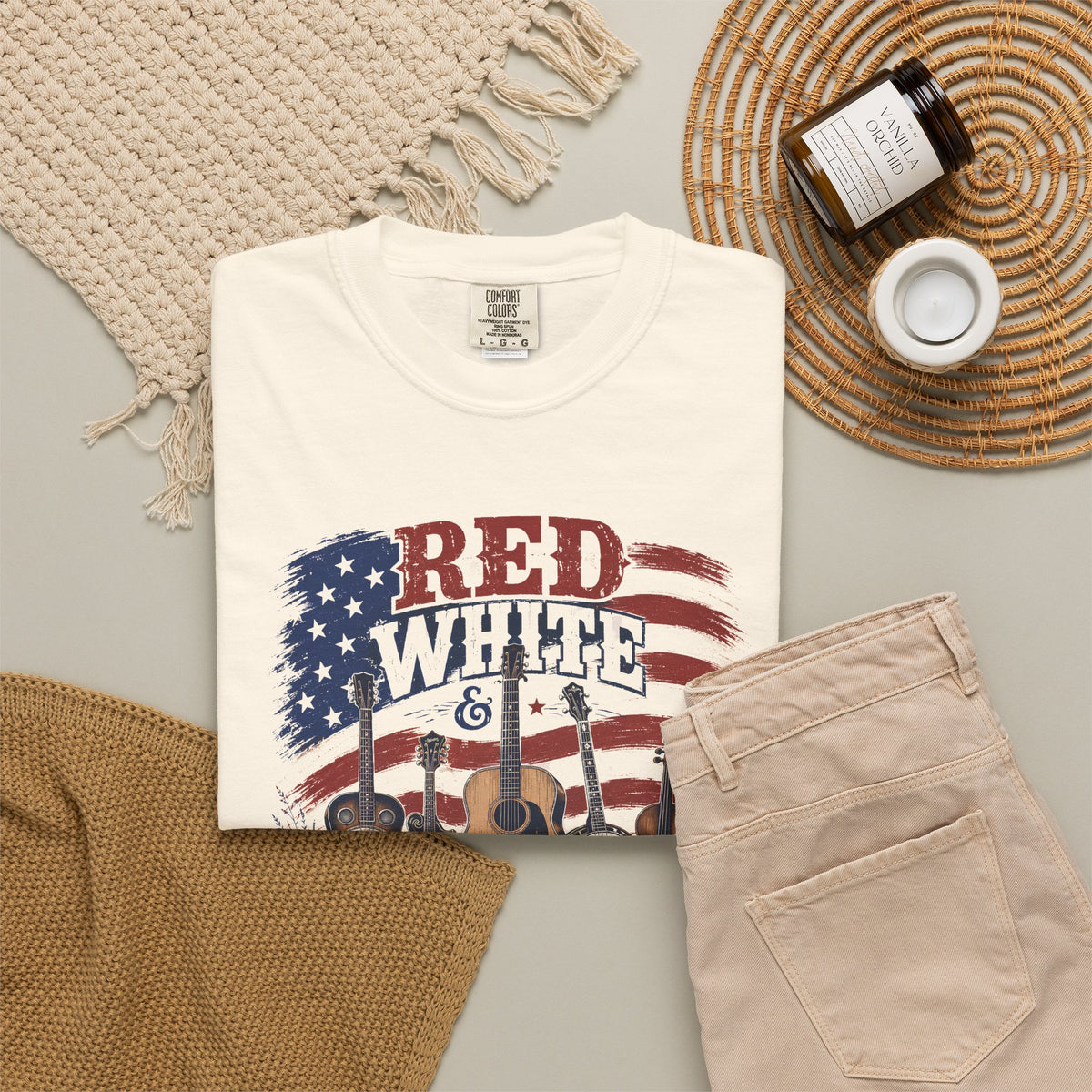 Red White & Bluegrass T-Shirt | USA 250th