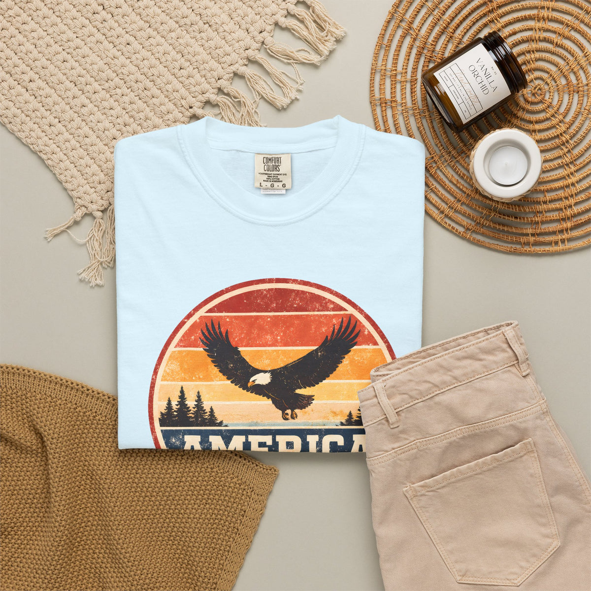 Vintage Eagle America 250 T-shirt