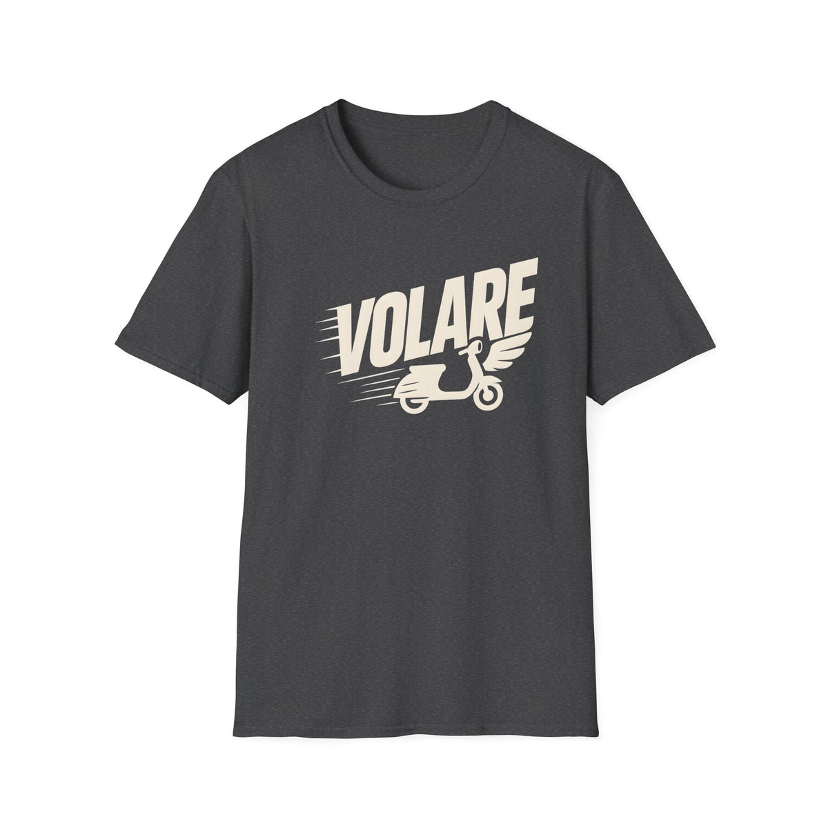 Volare Scooter T‑Shirt — Vintage Vespa Ride Graphic Tee