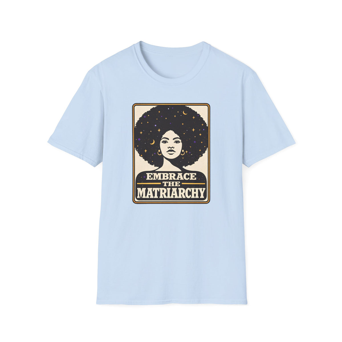 Retro Afro Woman Feminist Tee