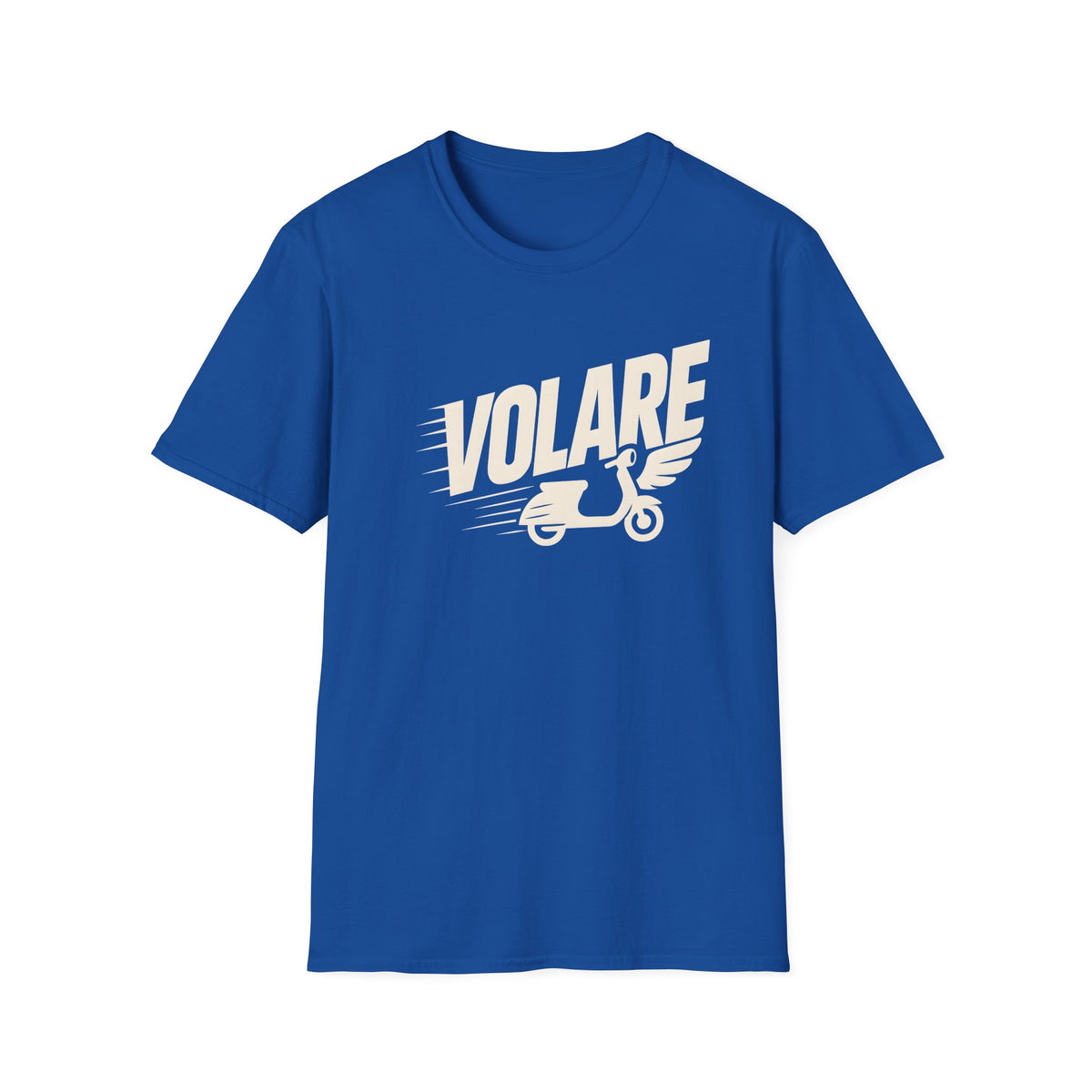 Volare Scooter T‑Shirt — Vintage Vespa Ride Graphic Tee
