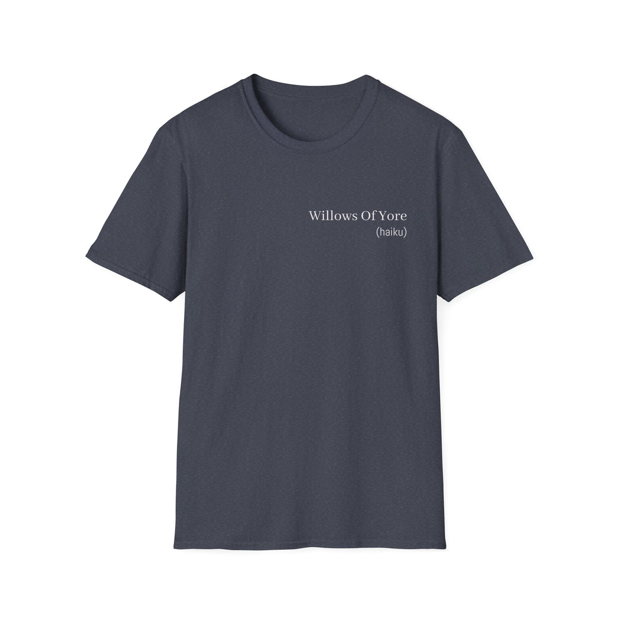 Willows of Yore- (poem)  || Wearable Literature Tee