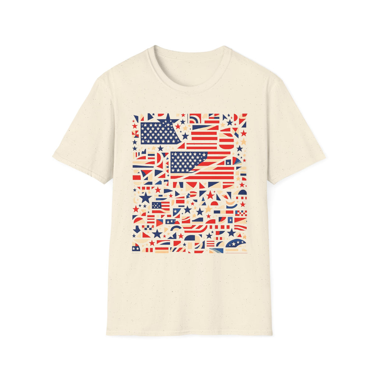 American Flag Mosaic T-Shirt