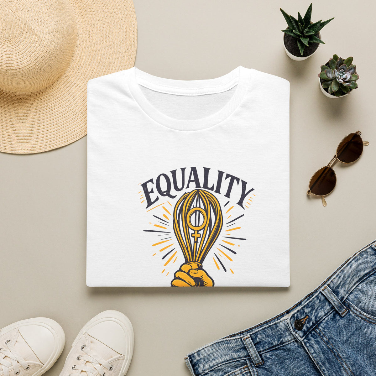 Equality Whisk T-Shirt —Chef-Inspired Tee