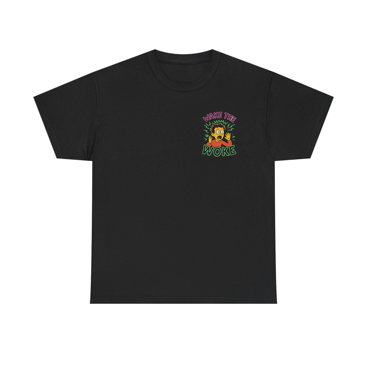 Retro Colorful Political Satire Shirt