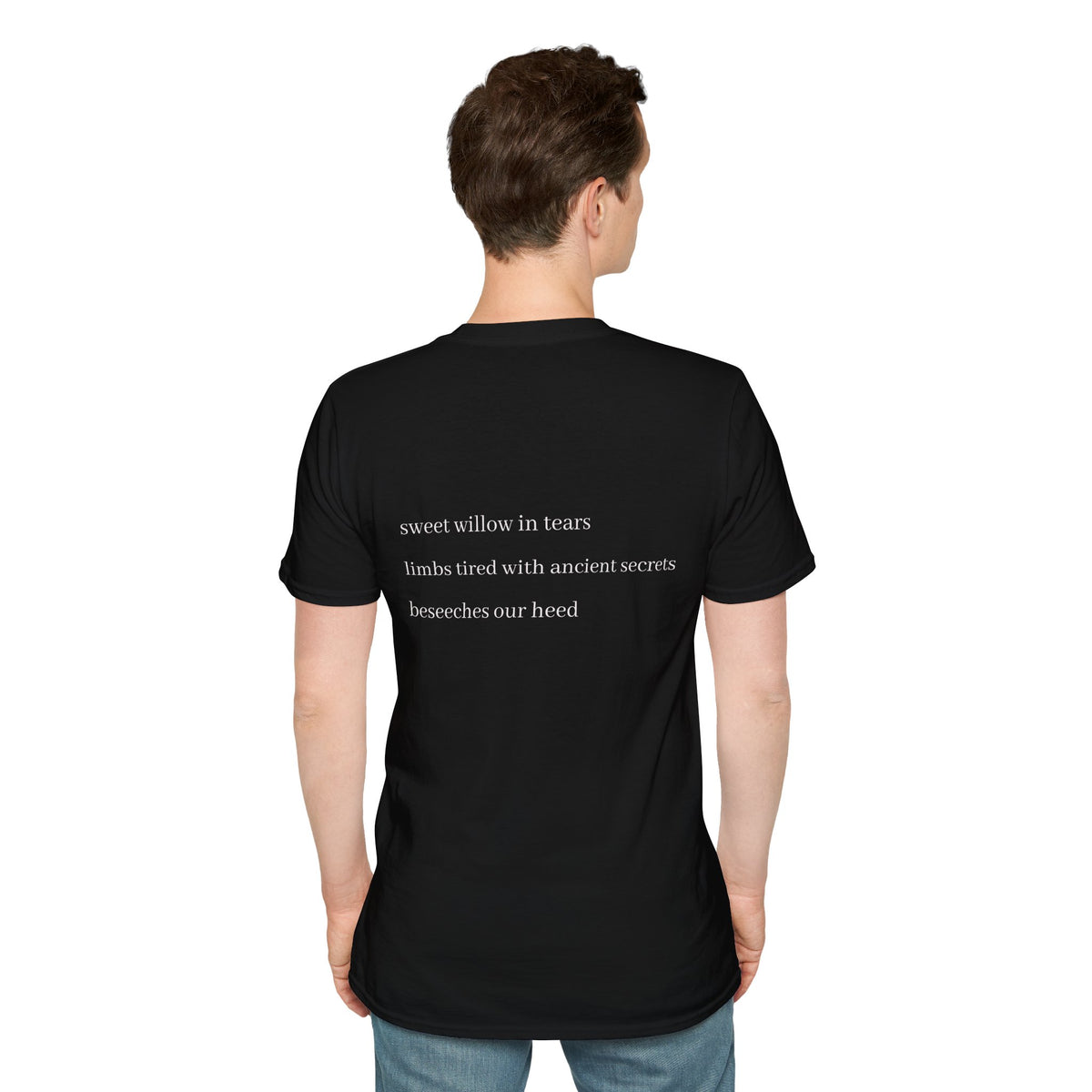 Willows of Yore- (poem)  || Wearable Literature Tee