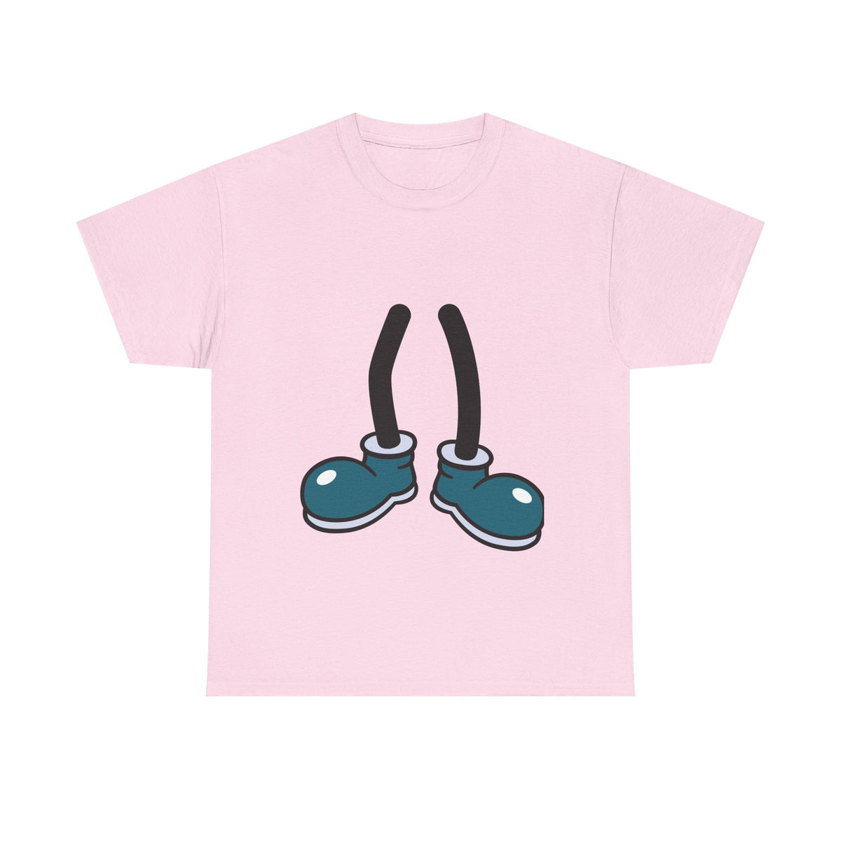 Blue Cartoon Shoes T-Shirt