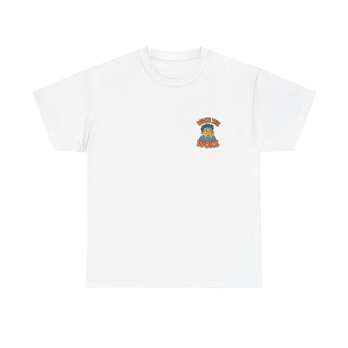 Wake The Woke Political Satire Tee