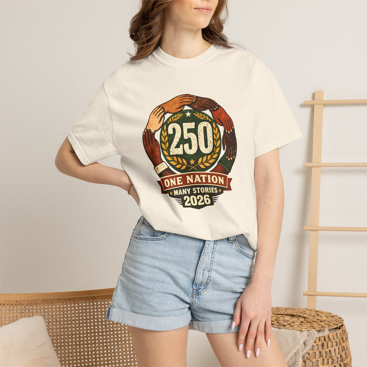 One Nation Many Stories Tee | 250th Anniversary T-Shirt