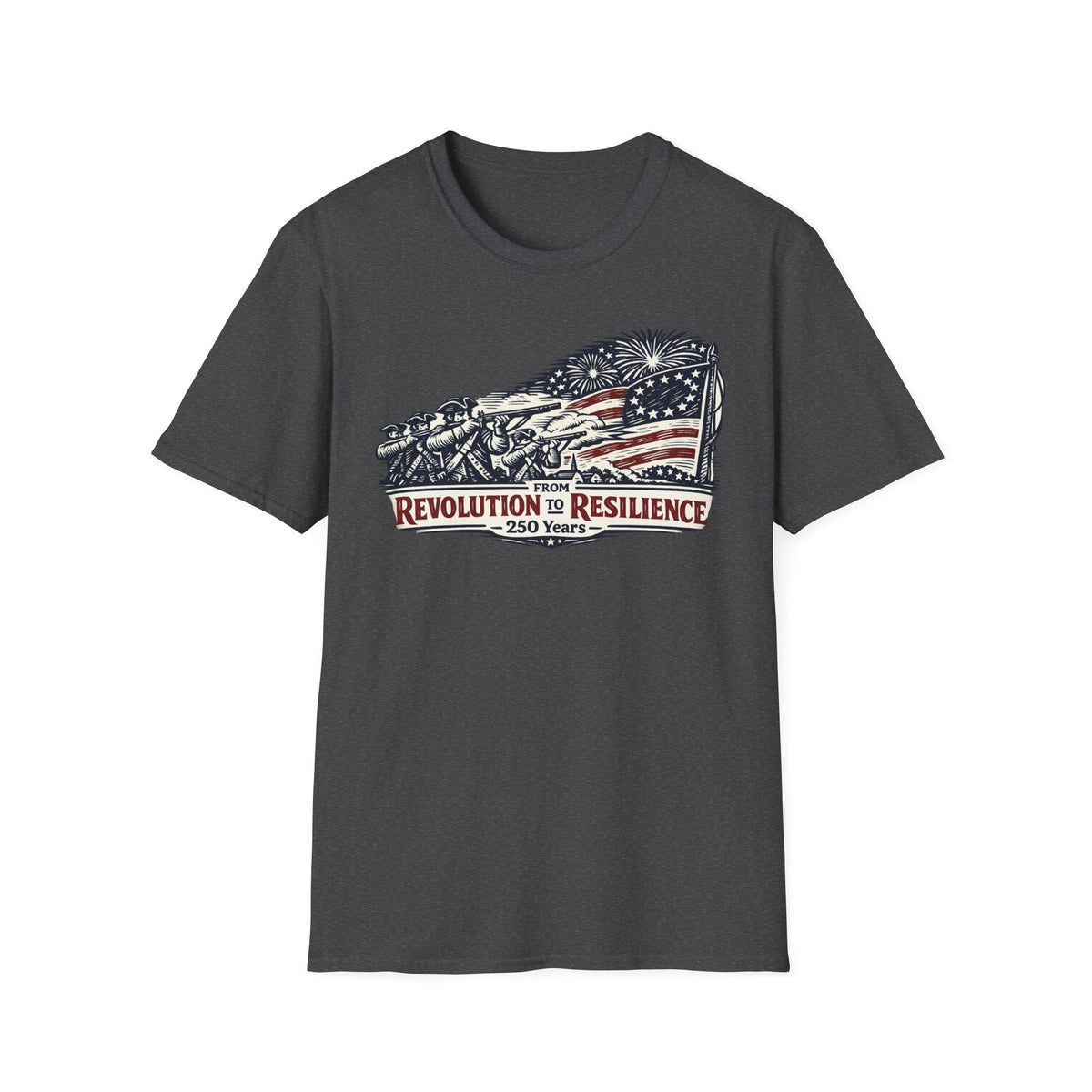 Revolution to Resilience T-Shirt | American 250