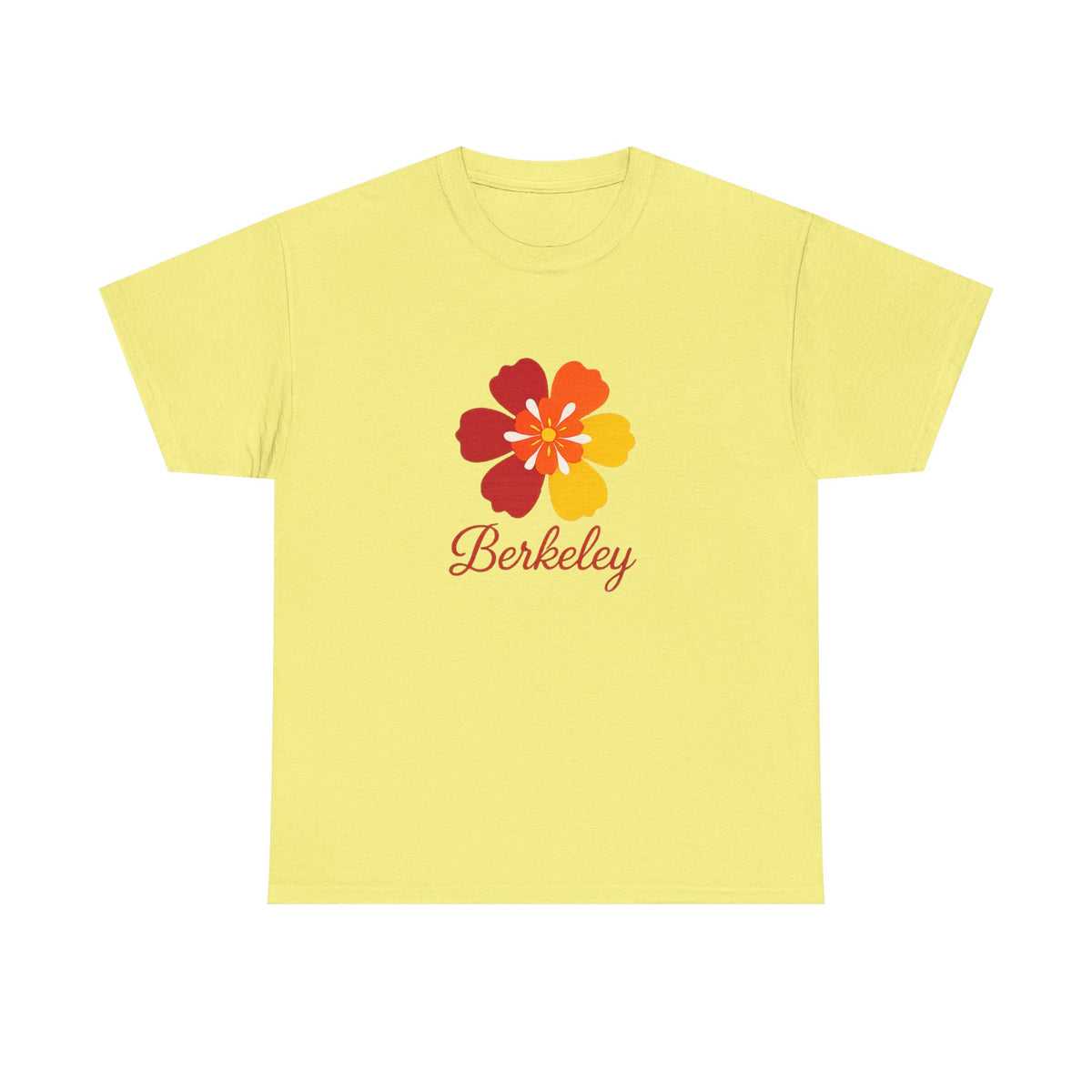 Berkeley Retro Spring Floral Script Tee