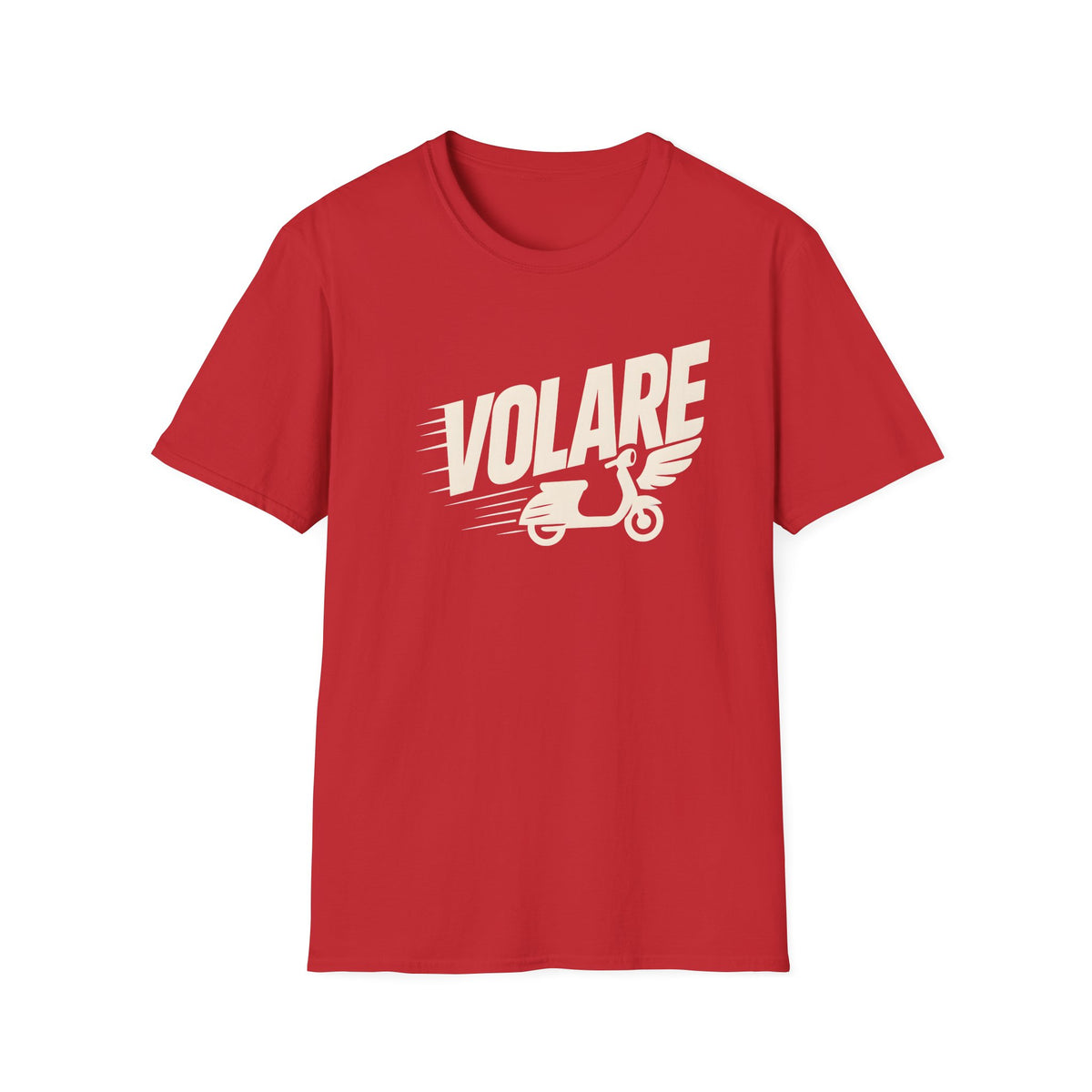 Volare Scooter T‑Shirt — Vintage Vespa Ride Graphic Tee
