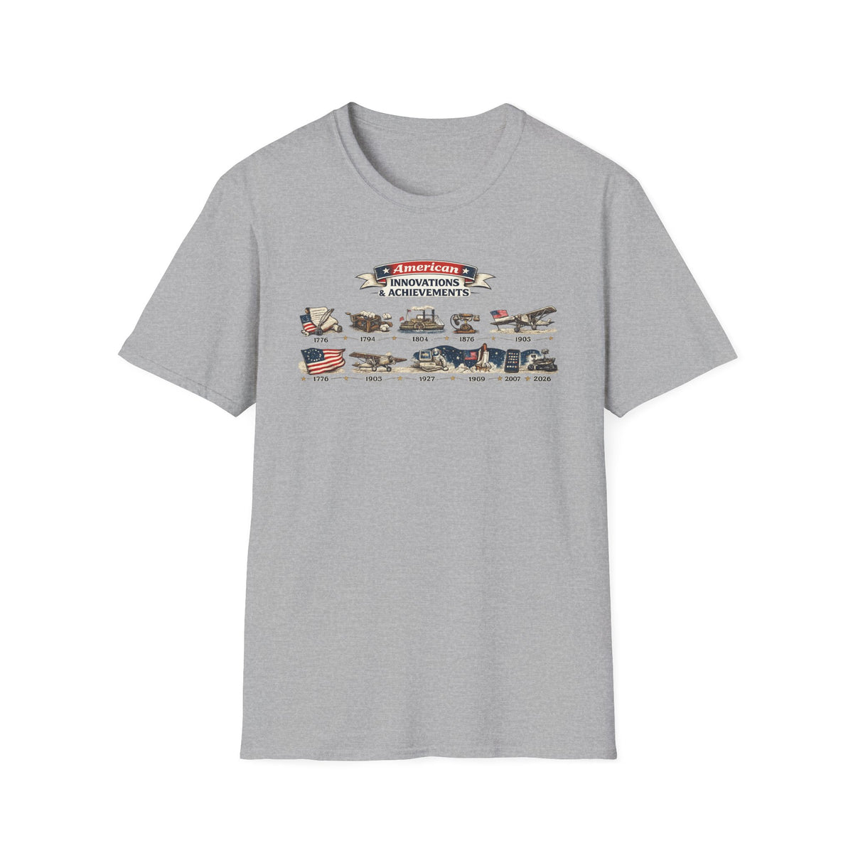 American Innovations Achievements T-Shirt | USA 250
