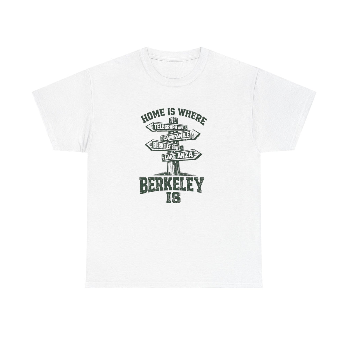 Berkeley Is Signpost Graphic Tee