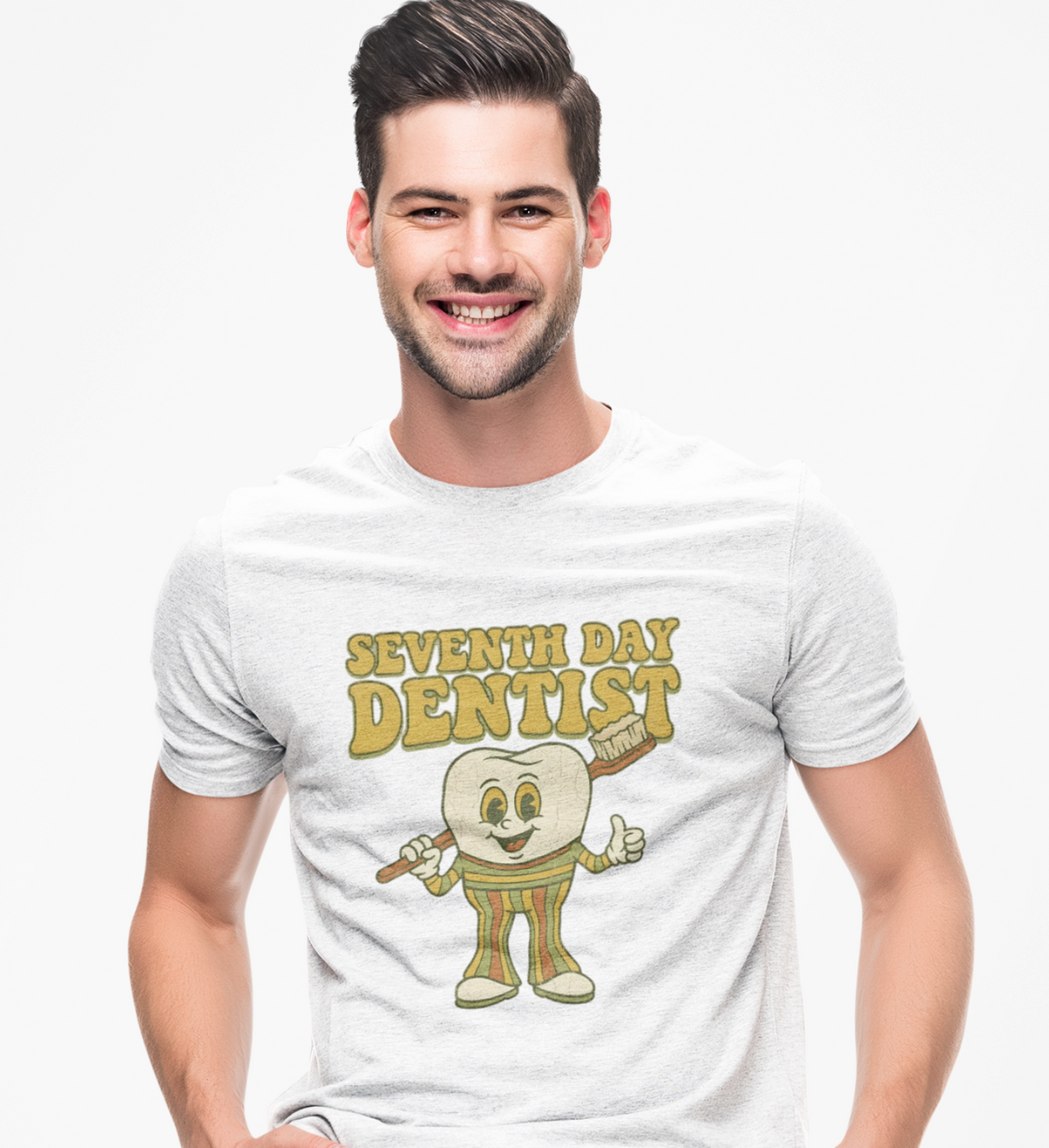 Seventh Day Dentist Pun Humor T-Shirt