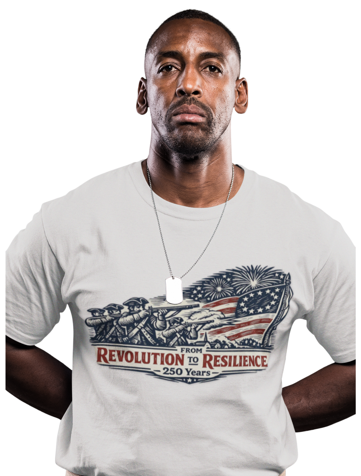 Revolution to Resilience T-Shirt | American 250