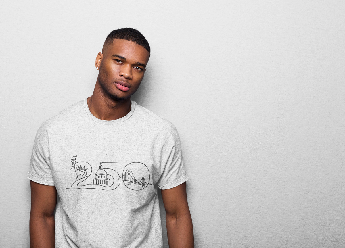 America 250th Anniversary Washington T-Shirt