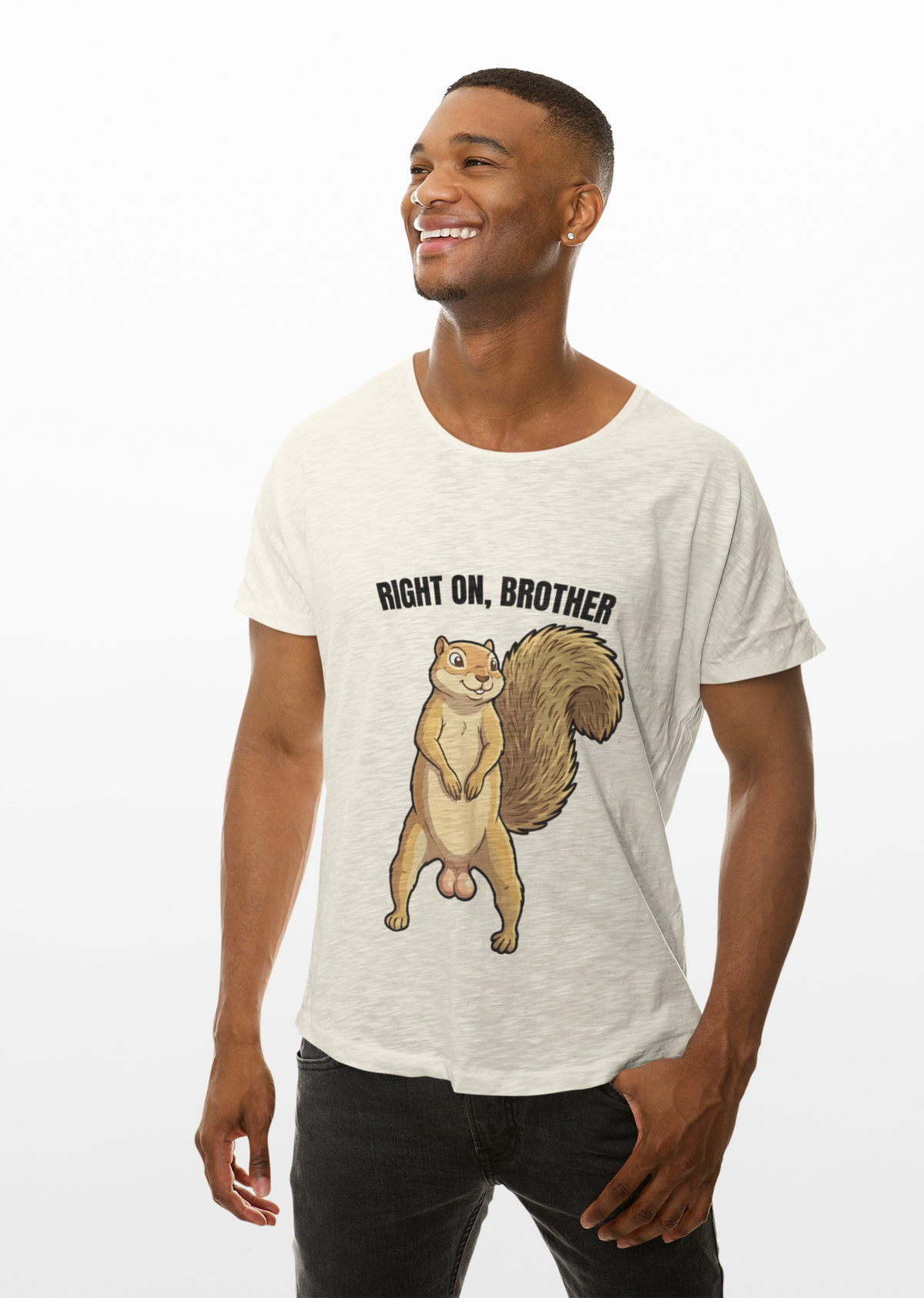 Right On Brother Squirrel T-Shirt
