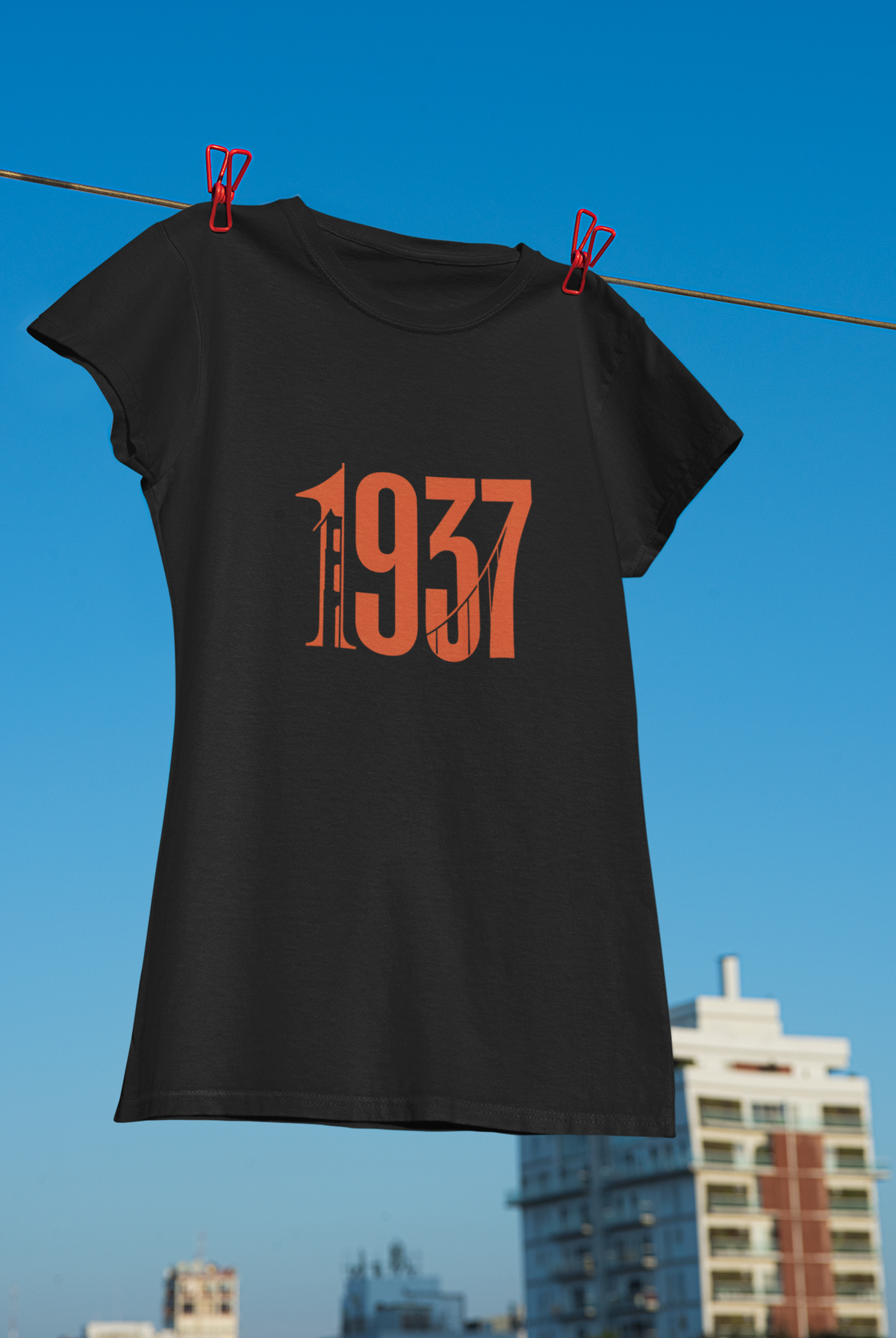 1937 Golden Gate Bridge Landmark Hommage Tee