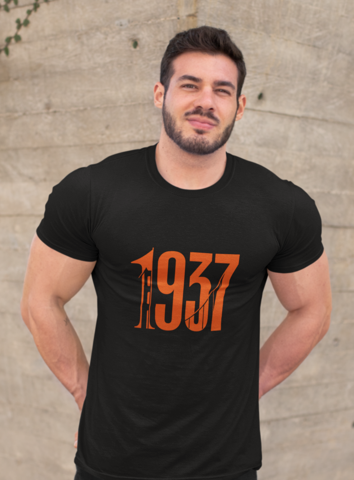 1937 Golden Gate Bridge Landmark Hommage Tee